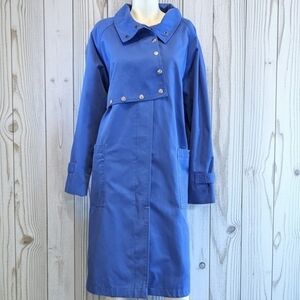 80s J Gallery "Snappy" Trench Coat